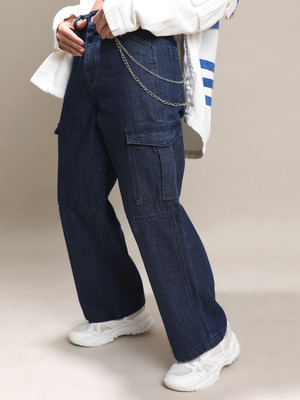 Tokyo Talkies Women Dark Blue Jeans