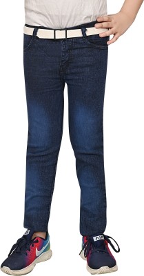 yudit fashion Regular Boys Dark Blue Jeans