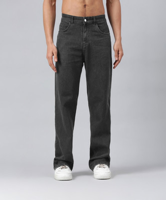BREXX Straight Fit Men Grey Jeans