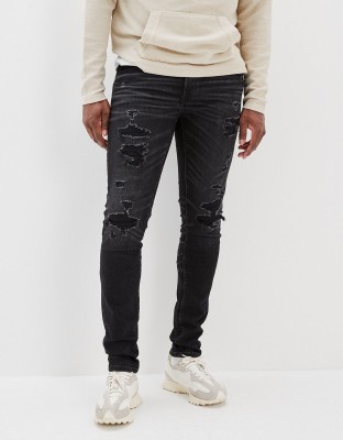 American Eagle Skinny Men Black Jeans