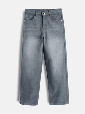 Urbano Juniors Loose Fit Boys Grey Jeans
