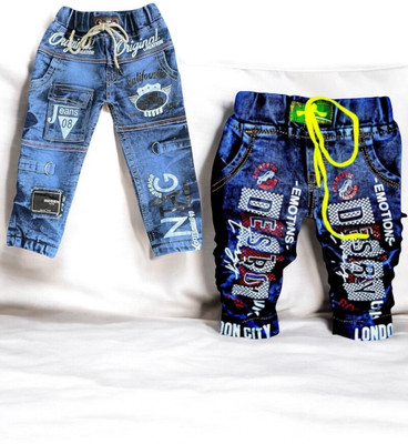 EASTWARDS Relaxed Fit Baby Boys Blue Jeans(Pack of 2)