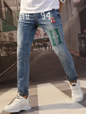 HIGHLANDER Slim Men Dark Blue Jeans