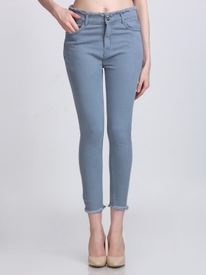 VBEAUTI Skinny Women Light Blue Jeans