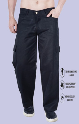 Fader Boyfriend Men Black Jeans