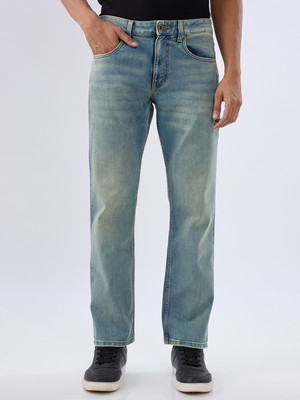 Spykar Relaxed Fit Men Blue Jeans
