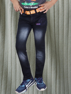 Laahsuak Regular Boys Black Jeans