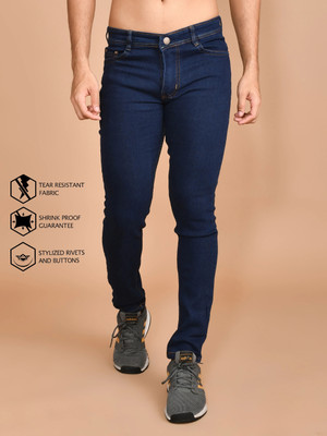 Lzard Regular Men Dark Blue Jeans