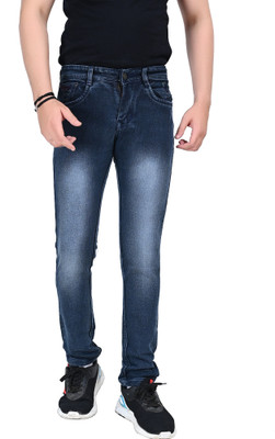 REXOBAL Regular Men Grey Jeans