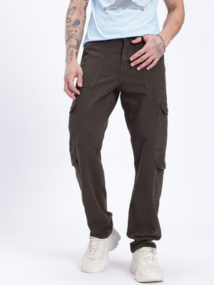 Glitchez Regular Men Brown Jeans
