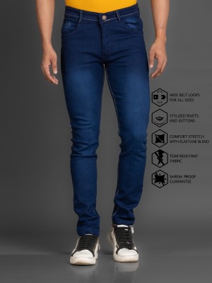 Lzard Regular Men Dark Blue Jeans