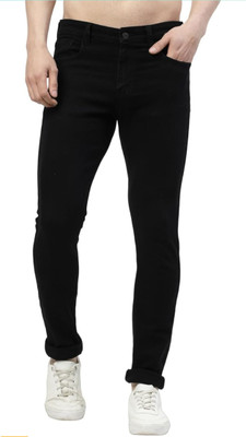 HOC Slim Men Black Jeans