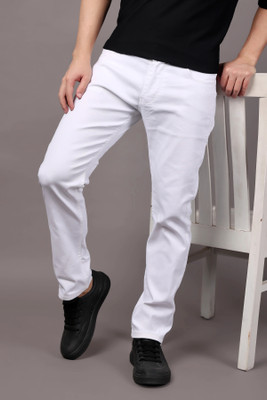 EditLook Regular Men White Jeans