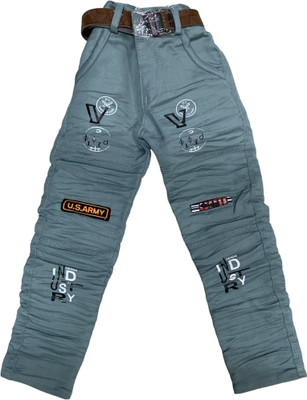 ICONIC ME Regular Boys Green Jeans
