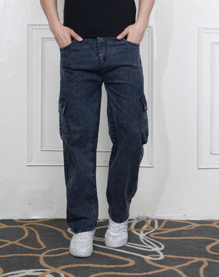 METRONAUT Loose Fit Men Grey Jeans