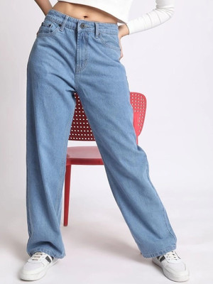 Drewin Boyfriend Women Light Blue Jeans