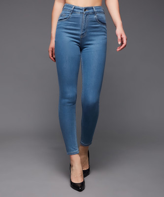 Miss Chase Skinny Women Blue Jeans