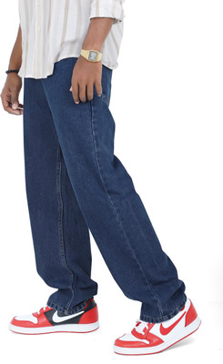 HouseOfCommon Boot-Leg Men Dark Blue Jeans