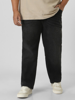 Urbano Plus Regular Men Black Jeans