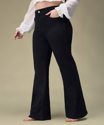 Miss Chase Relaxed Fit Women Black Jeans