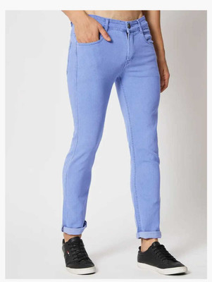 BASE-CROWD Regular Men Light Blue Jeans