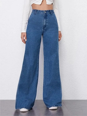 REVAFAB Regular Women Dark Blue Jeans