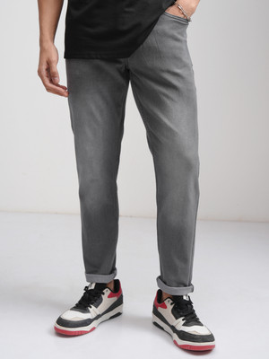 HIGHLANDER Tapered Fit Men Grey Jeans