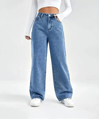 Akacy Straight Fit Women Blue Jeans