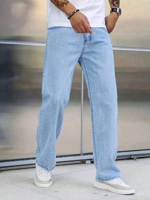 yanger boys Straight Fit Men Light Blue Jeans