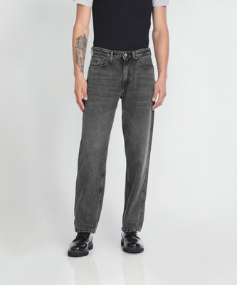 FLYING MACHINE Regular Men Dark Grey Jeans