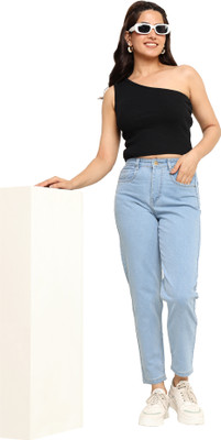 zayla Loose Fit Women Light Blue Jeans