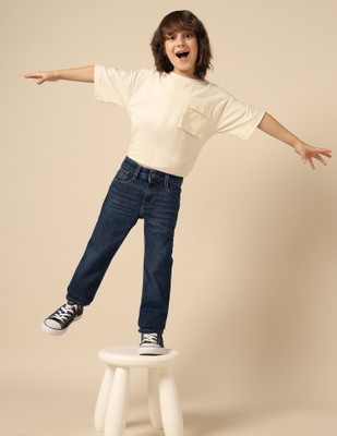 U.S. POLO ASSN. Relaxed Fit Boys Blue Jeans