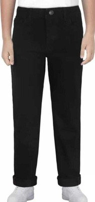 Fashionhub Slim Boys Black Jeans