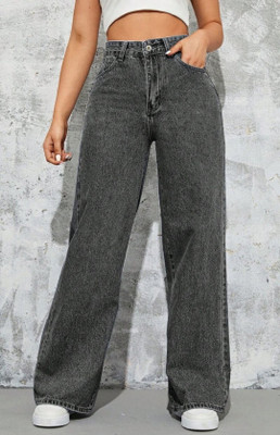 METRONAUT Flared Women Grey Jeans
