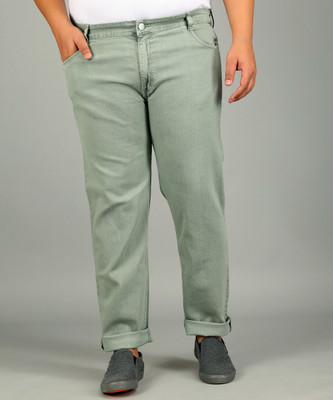 STUDIO NEXX Regular Men Light Green Jeans
