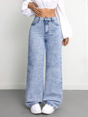 Dressberry Straight Fit Women Light Blue Jeans