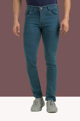 Lzard Slim Men Green Jeans