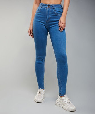 DOLCE CRUDO Skinny Women Blue Jeans