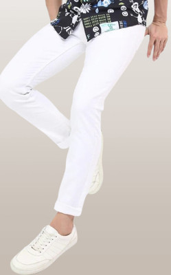 itup Slim Men White Jeans