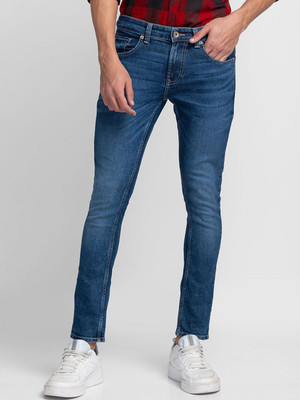 Spykar Super Skinny Men Blue Jeans