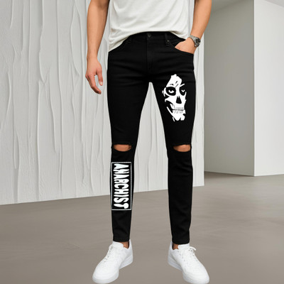 Koetler Super Skinny Men Black Jeans