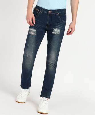 BRAVESOUL X SOULSTAR Regular Men Dark Blue Jeans