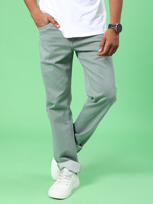 V-MART Slim Men Green Jeans