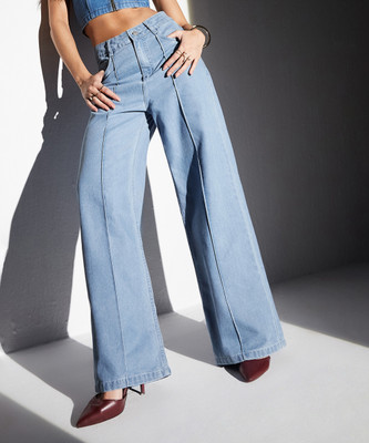 Miss Chase Straight Fit Women Blue Jeans