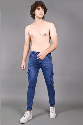 METRONAUT Jogger Fit Men Dark Blue Jeans