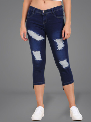 Moda Rapido Slim Women Blue Jeans