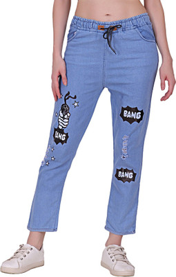HouseOfCommon Regular Women Light Blue Jeans
