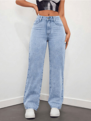 Drewin Regular Women Light Blue Jeans