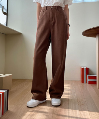 BLESSICA Regular Women Brown Jeans