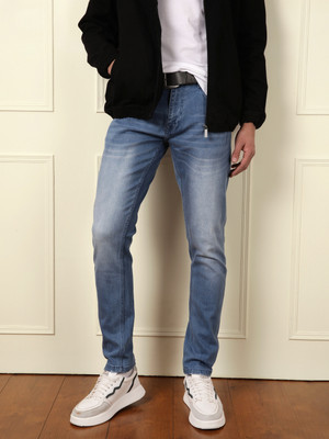 WROGN Tapered Fit Men Blue Jeans